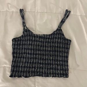 Brandy Melville Plaid Izzy Tank